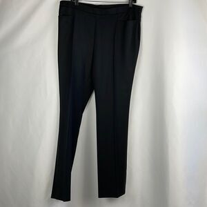 Akris Punto Black Tailored Straight-Leg Pants